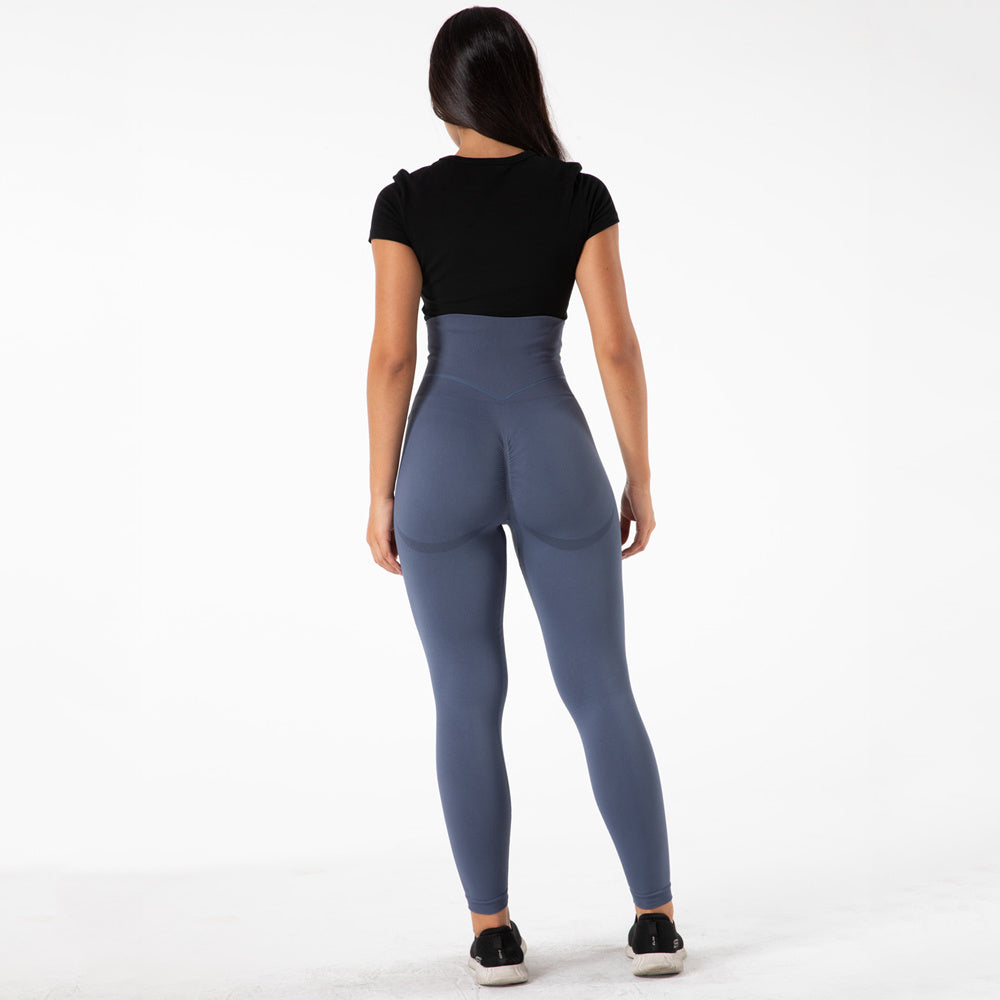 High-Waisted Abdomen Seamless Yoga Leggings