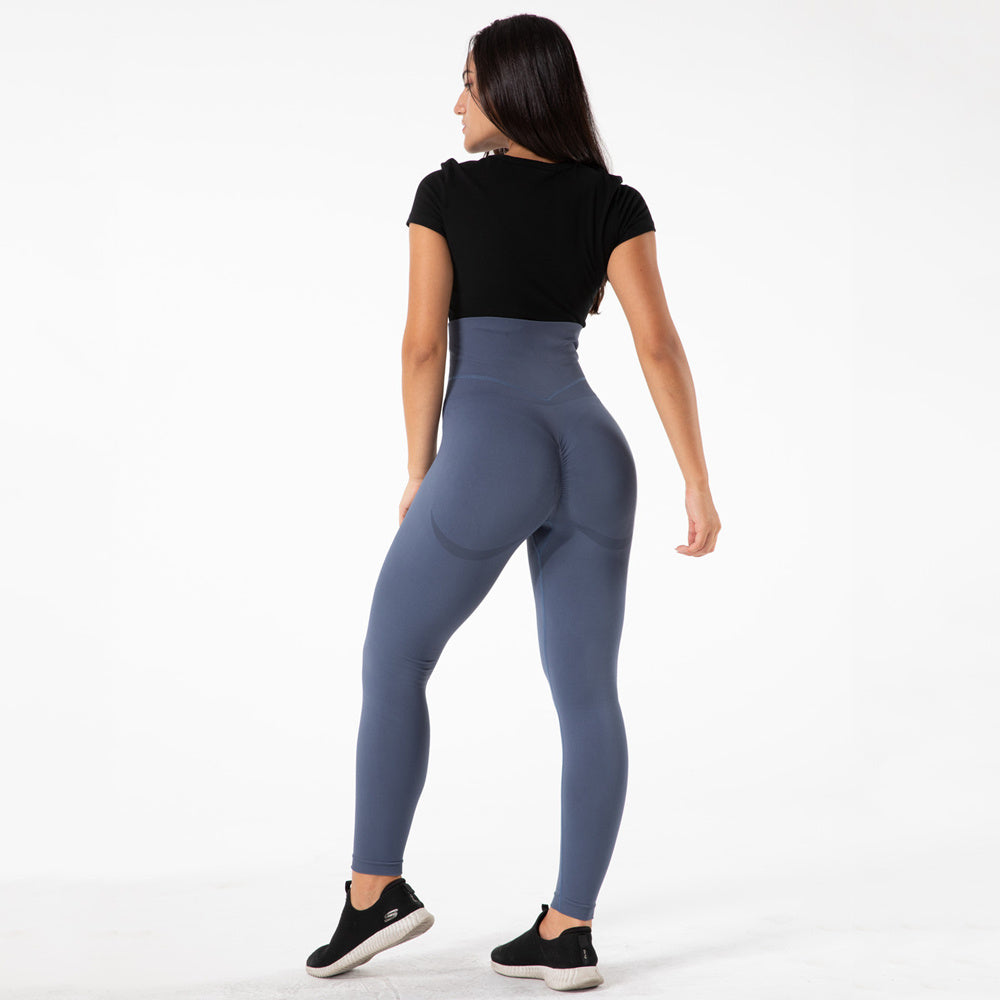 High-Waisted Abdomen Seamless Yoga Leggings