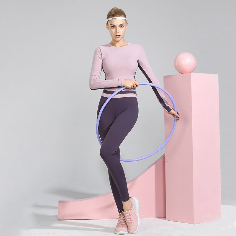 Yoga Wear Women's Suit with Chest Pad