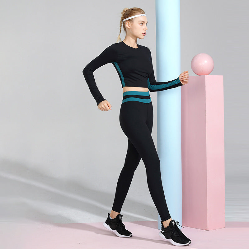 Yoga Wear Women's Suit with Chest Pad