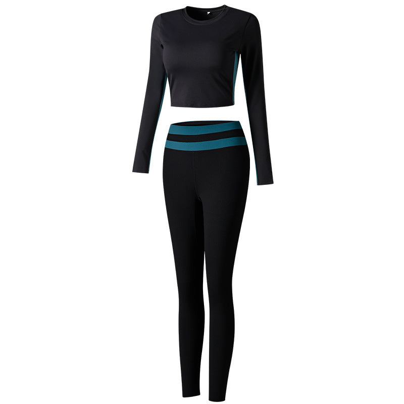 Yoga Wear Women's Suit with Chest Pad