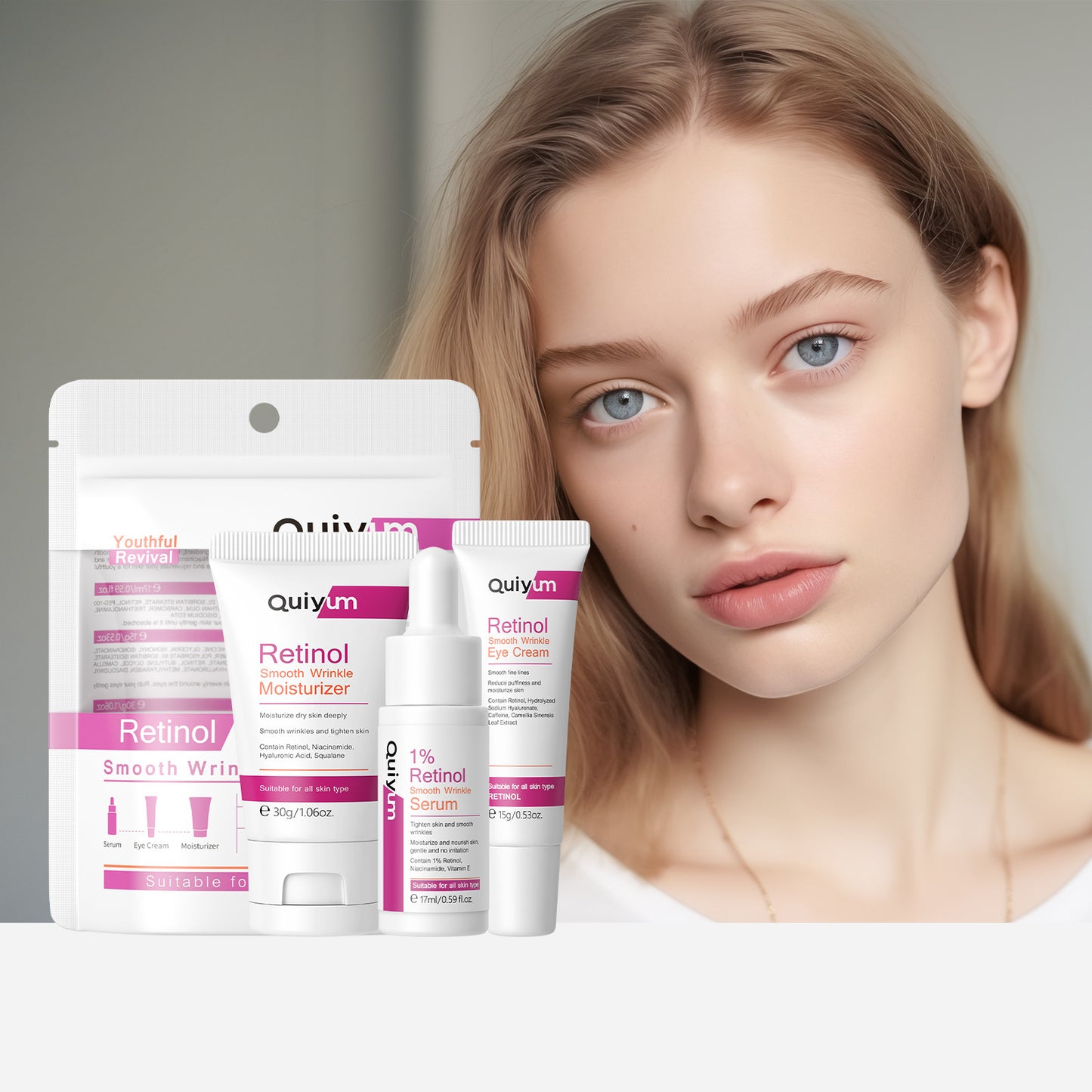 Retinol Skin Care Set 3-piece