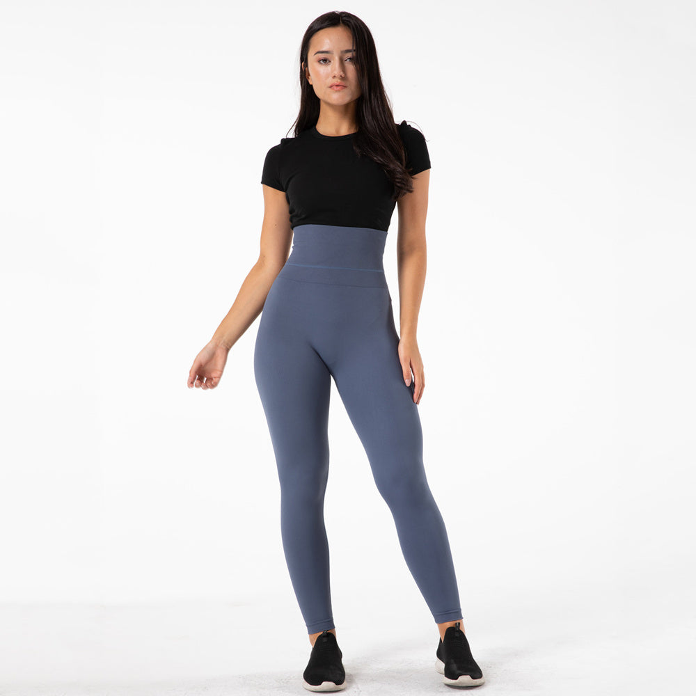 High-Waisted Abdomen Seamless Yoga Leggings