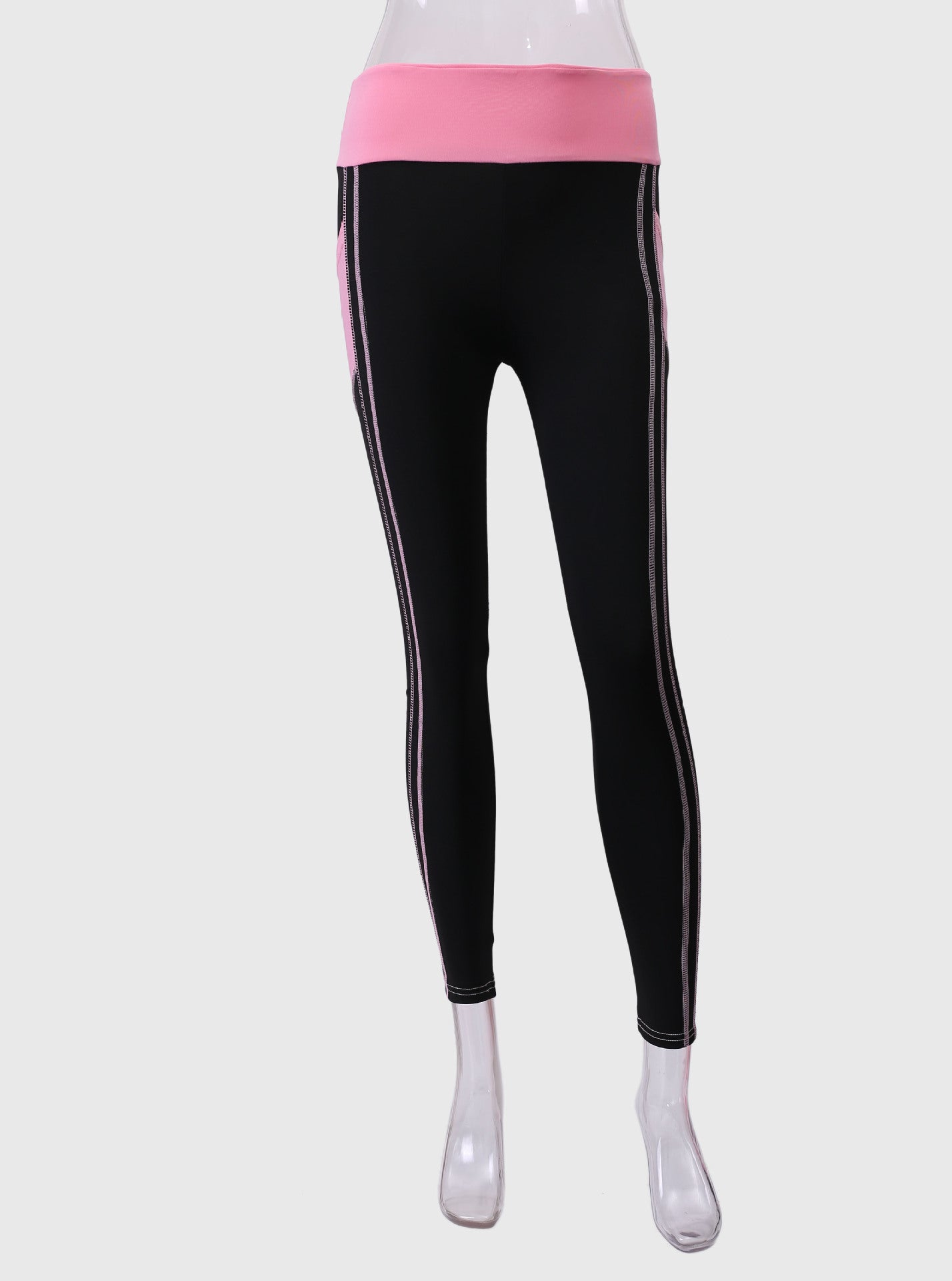 Quick-drying Gothic Color Block Leggings