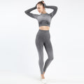 Long-sleeved Seamless Fitness Yoga Suit