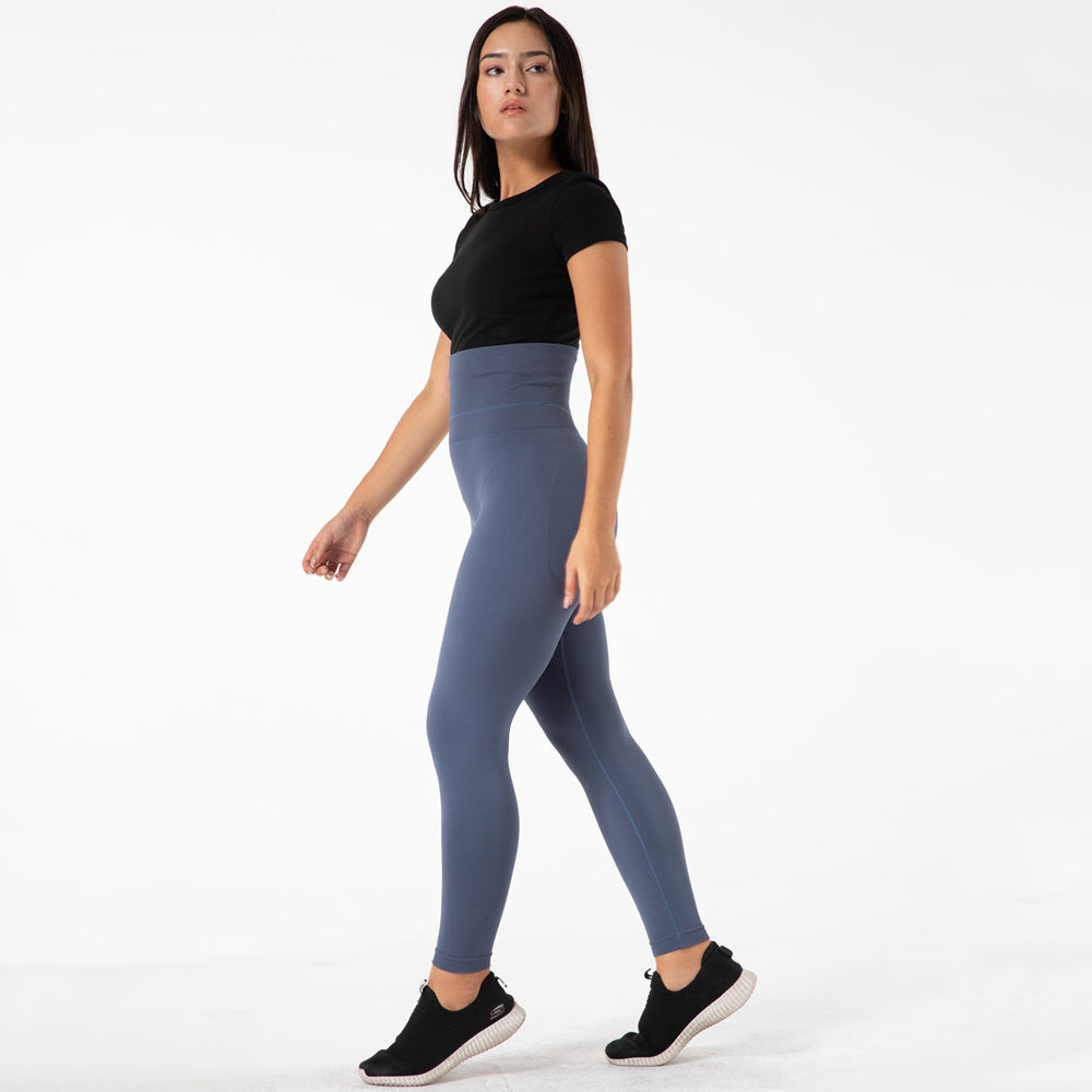 High-Waisted Abdomen Seamless Yoga Leggings
