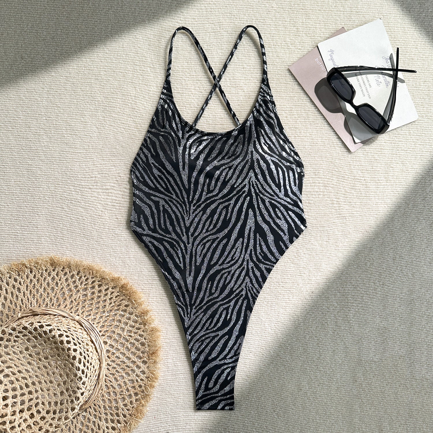 One-piece T-back Swimwear Swimsuit