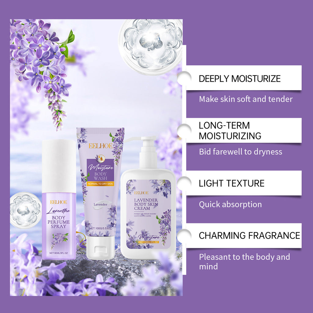 Lavender Body Skin Care Set