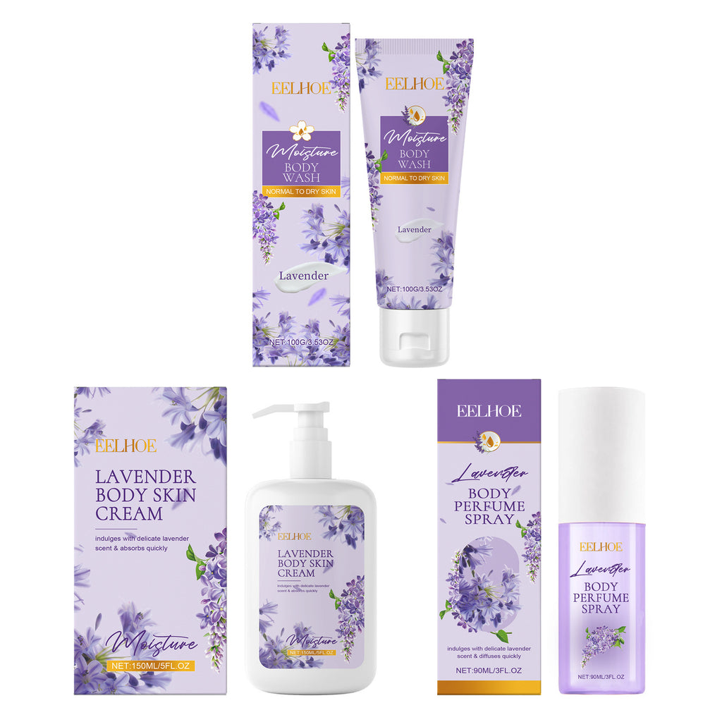 Lavender Body Skin Care Set