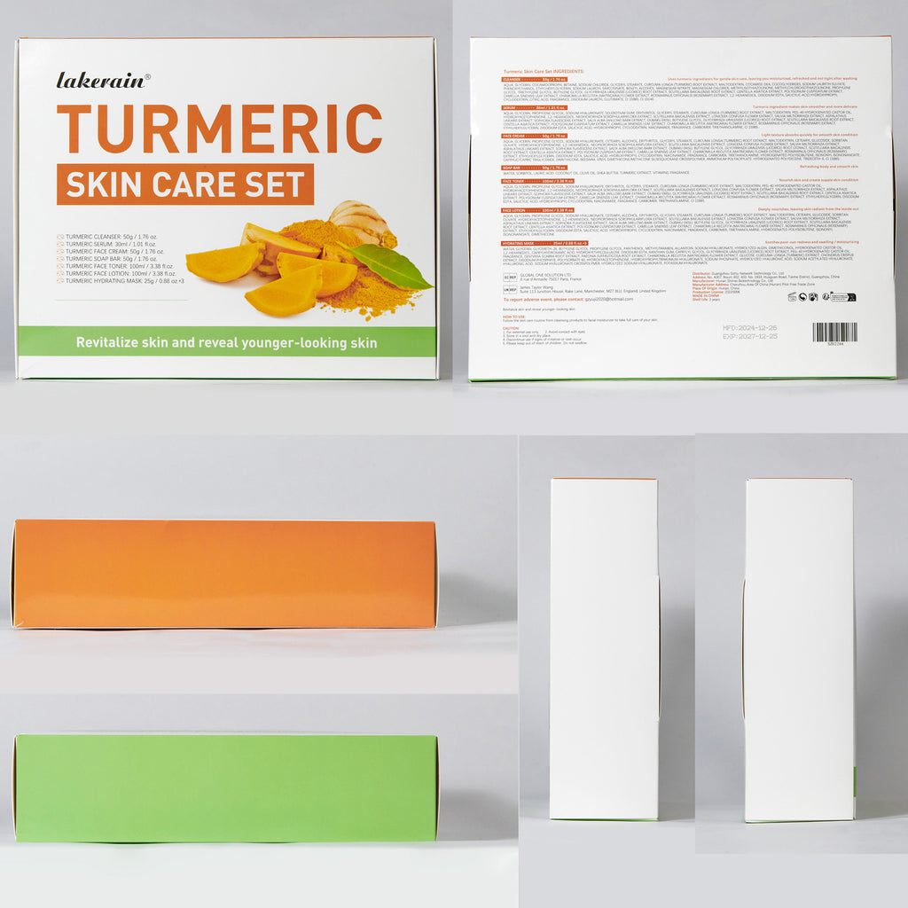 Turmeric Skin Care Set Hydrating
